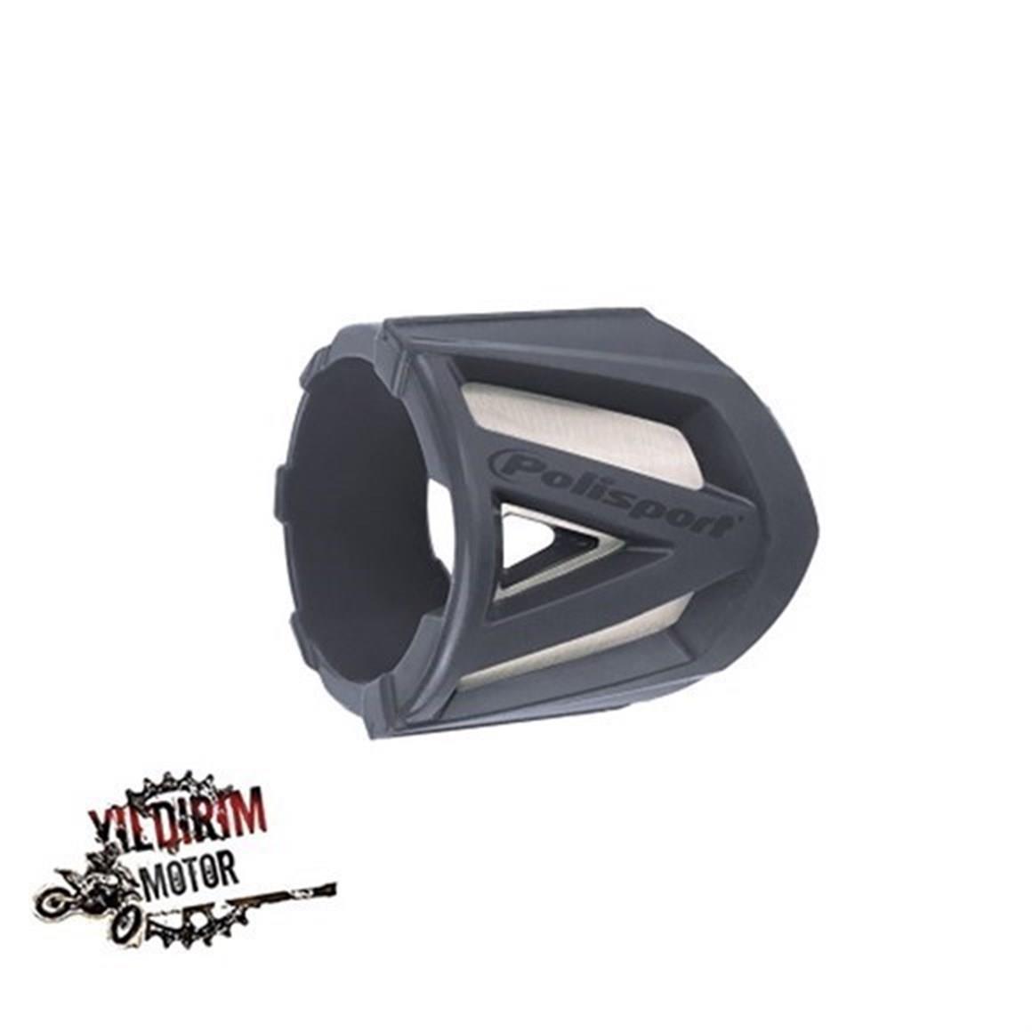 POLİSPORT EGZOZ KORUMA 200-300 MM / 7,8-11,8 İNÇ GREY
