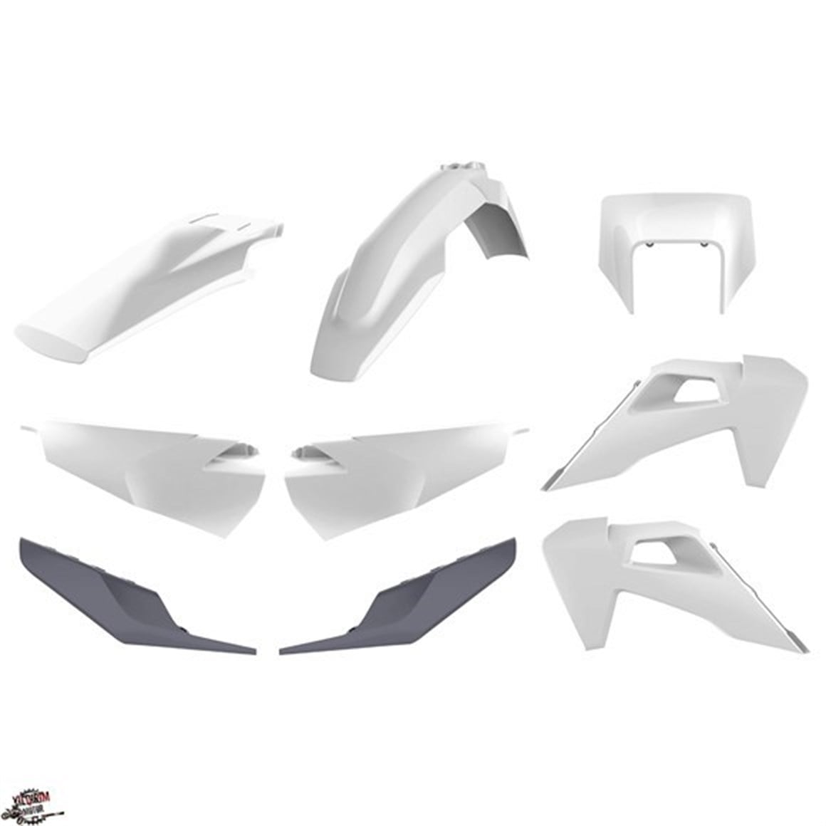 Polisport Husqvarna TE FE Modeller Plastik Grenaj Seti 2020