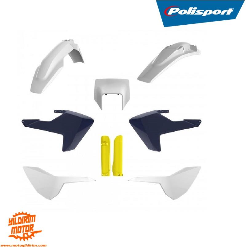 POLİSPORT HUSQVARNA TE/FE FULL PLASTİK GRENAJ SET 2017-2019