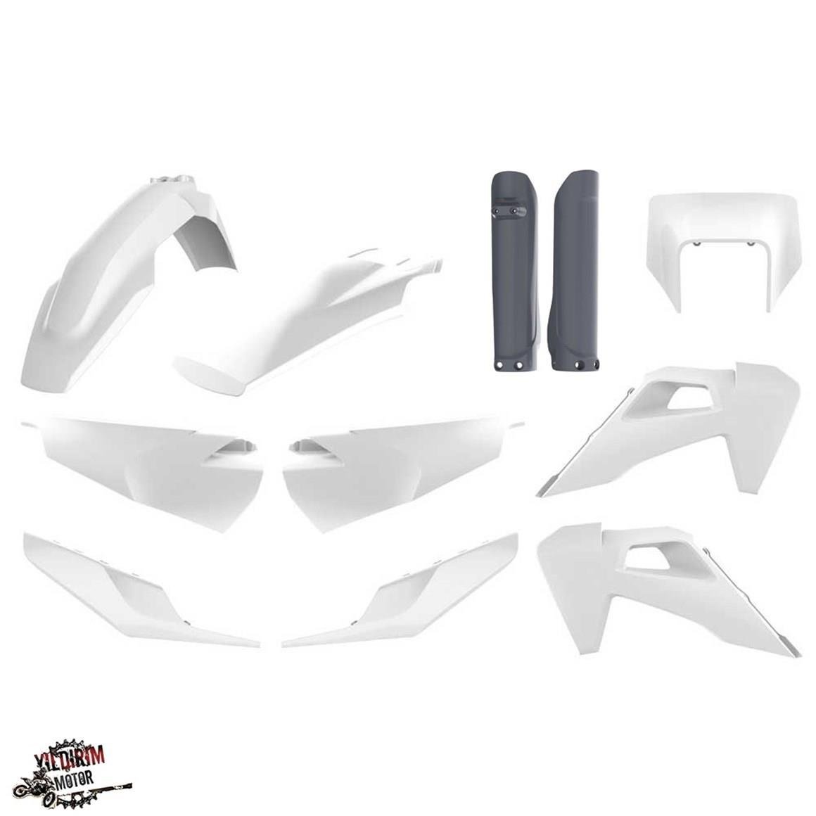 POLİSPORT HUSQVARNA TE/FE PLASTİK GRENAJ SETİ 20-22