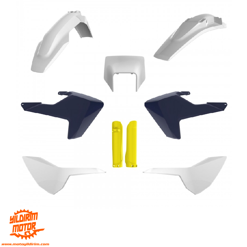 POLİSPORT HUSQVARNA TE/FE PLASTİK GRENAJ SET 2017-2019