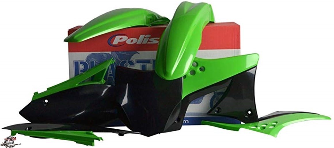 Polisport Kawasaki KX-F 250 Plastik Grenaj Seti 09-12