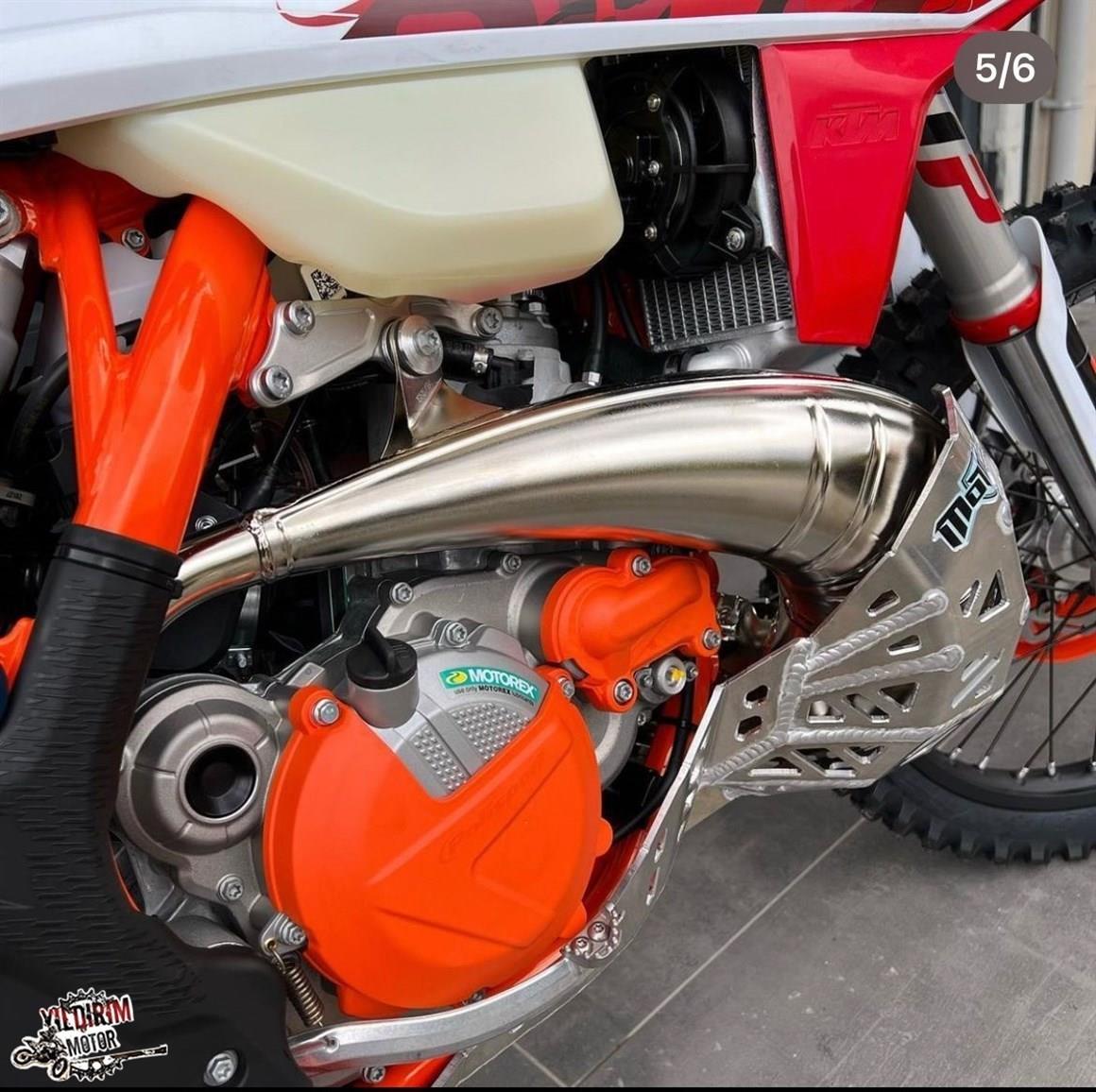 POLİSPORT KTM EXC-F 250/350 DEBRİYAJ STATÖR KORUMA SETİ  TURUNCU 19-21