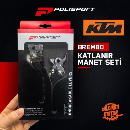 POLİSPORT KTM EXC/EXC-F KATLANIR MANET TAKIMI 14-24