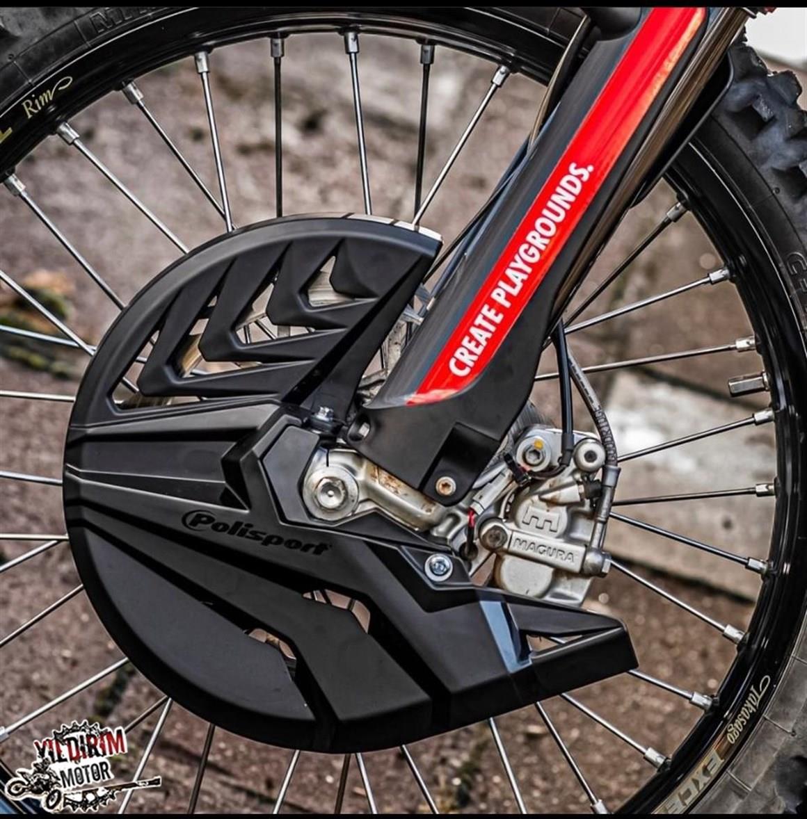 Polisport Ktm-Husqvarna Modeller Ön Disk Koruma 08-15