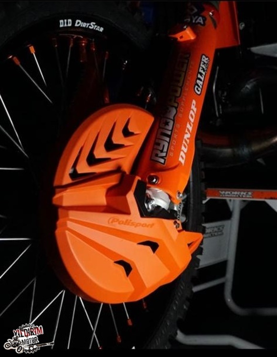 Polisport KTM Modeller Ön Disk Koruma 08-15