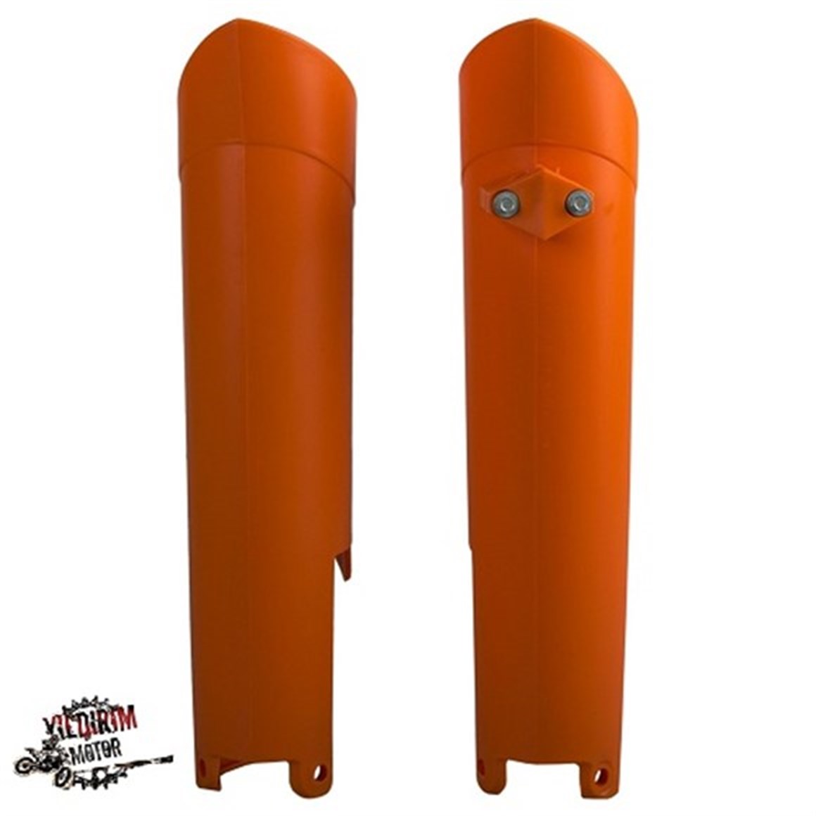 Polisport KTM SX/SX-F /EXC/ EXC-F  Ön Amortisör Koruma Plastikleri ORANCE