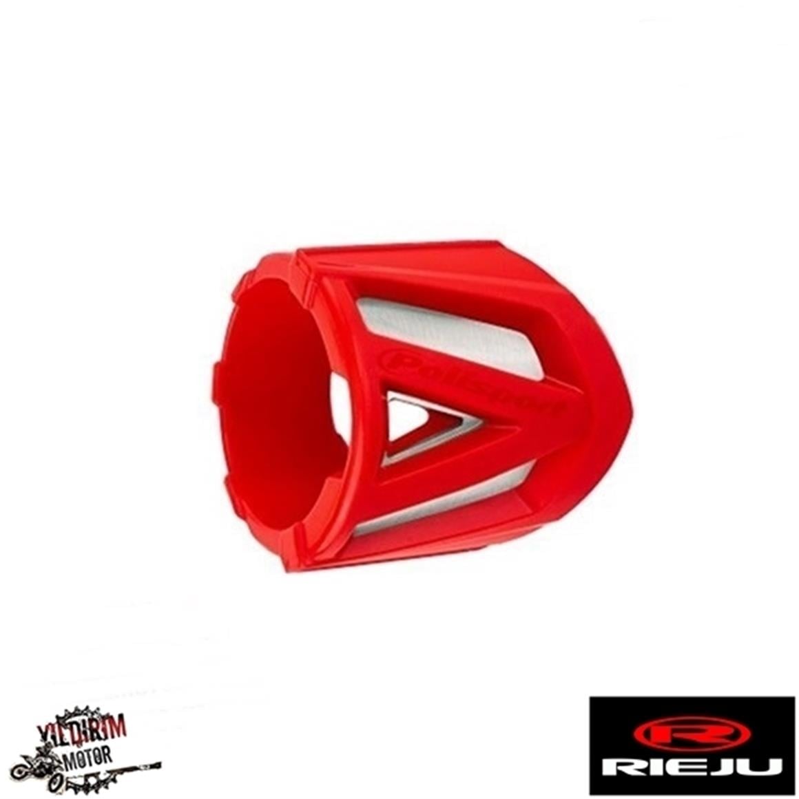 POLİSPORT RIEJU 2T EGZOZ KORUMA 200-300 MM / 7,8-11,8 İNÇ RED