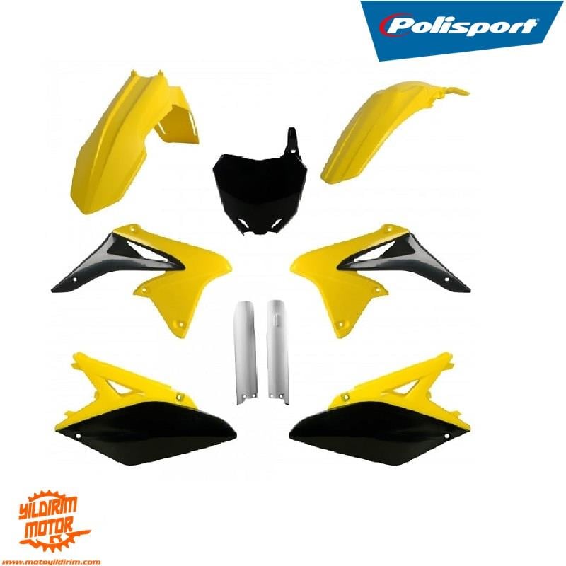 POLİSPORT SUZUKİ RMZ 250 FULL PLASTİK GRENAJ SET 10-18