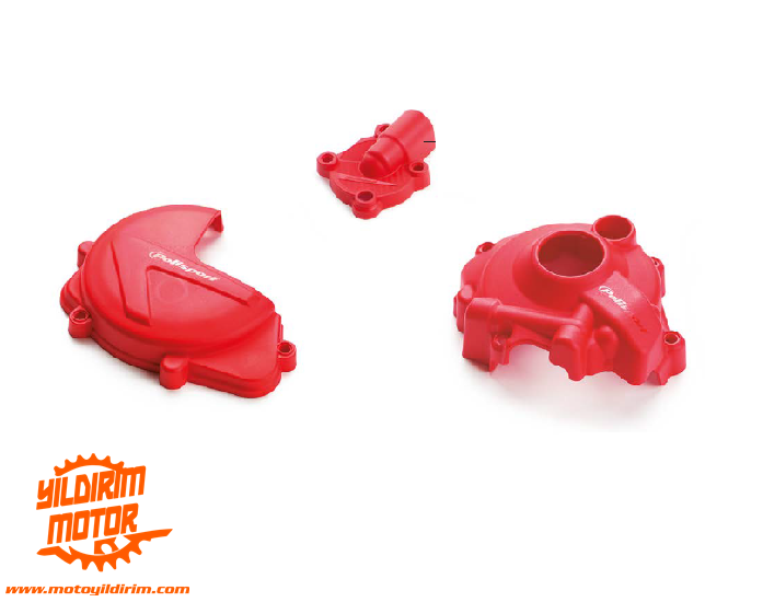 POLİSPORT YAMAHA DEBRİYAJ STATÖR KORUMA SETİ KIRMIZI
