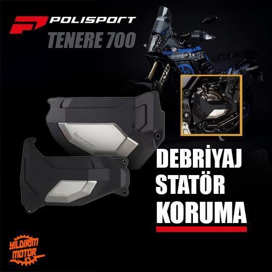 POLİSPORT YAMAHA TENERE 700 ADVENTURE DEBRİYAJ STATÖR KORUMA 19-22