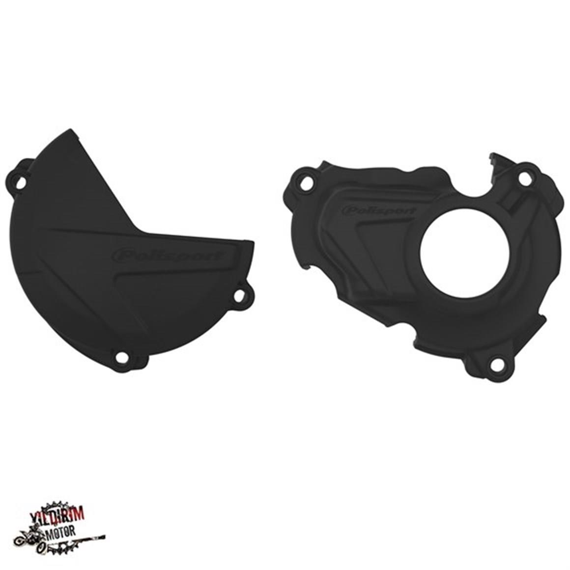 POLİSPORT YAMAHA YZ450F DEBRİYAJ STATÖR KORUMA SETİ MAVİ 18-21