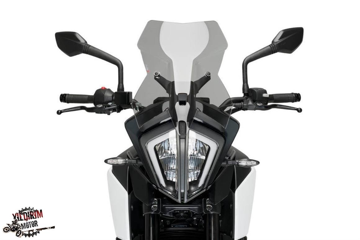 PUİG KTM 250/390 ÖN SİPERLİK CAMI FÜME