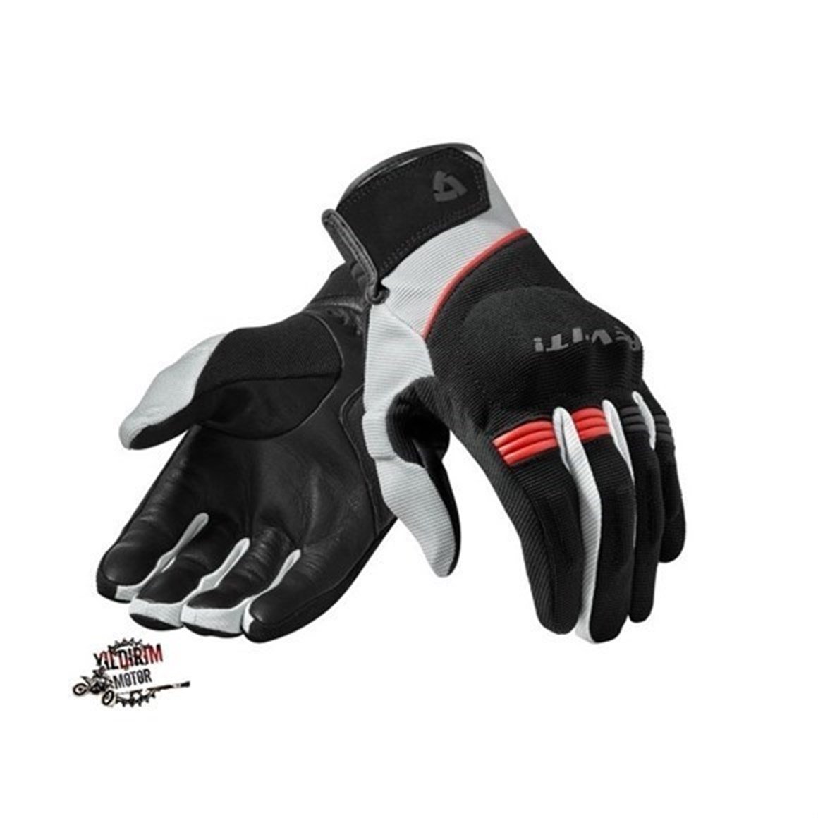 REVİT MOSCA ELDİVEN SİYAH KIRMIZI