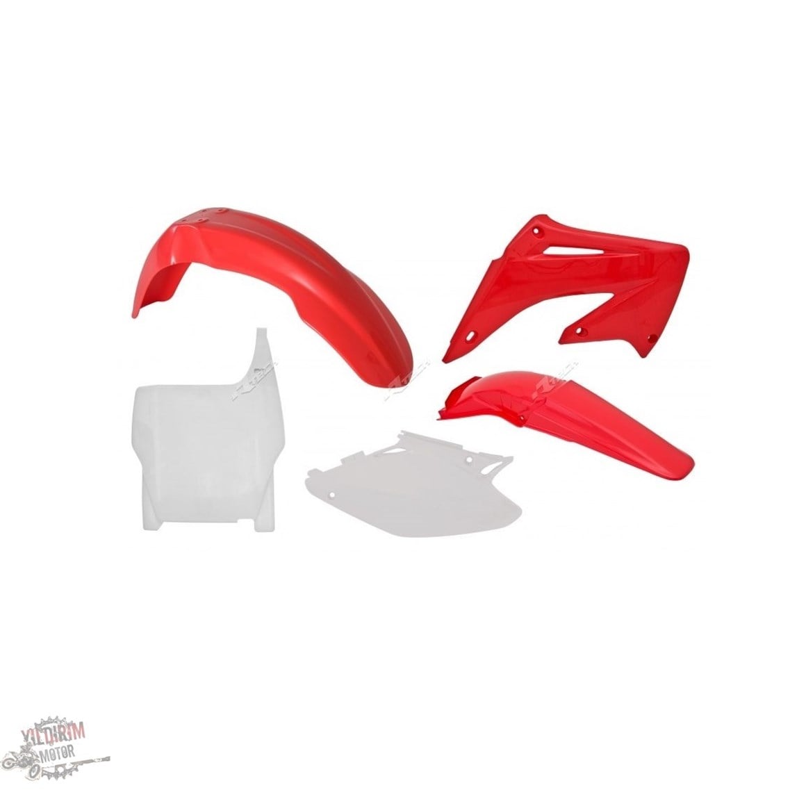 Rtech Honda CR 125/250 Grenaj Plastik Set 04-07
