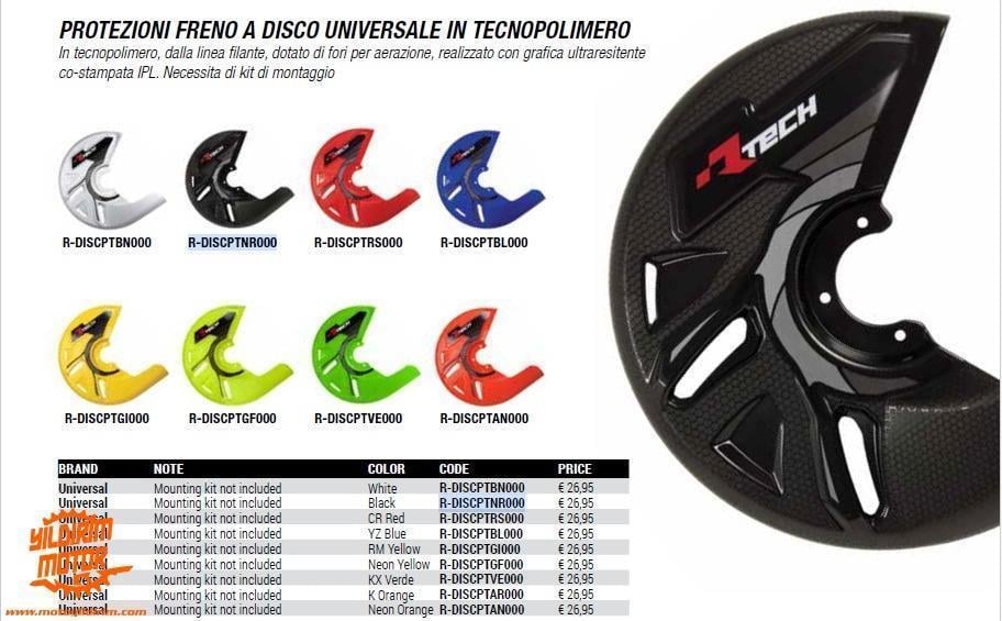 RTECH SHERCO SE/SE-F ÖN DİSK KORUMA MAVİ 13-23