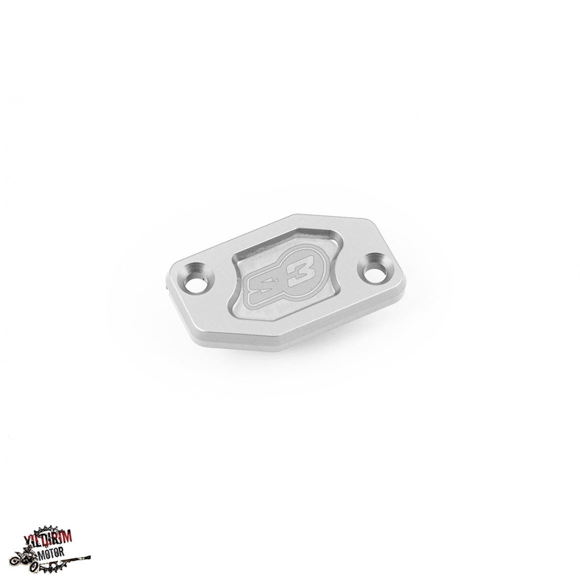 S3 BRAKTEC FREN ÜST MERKEZ KAPAK SİLVER