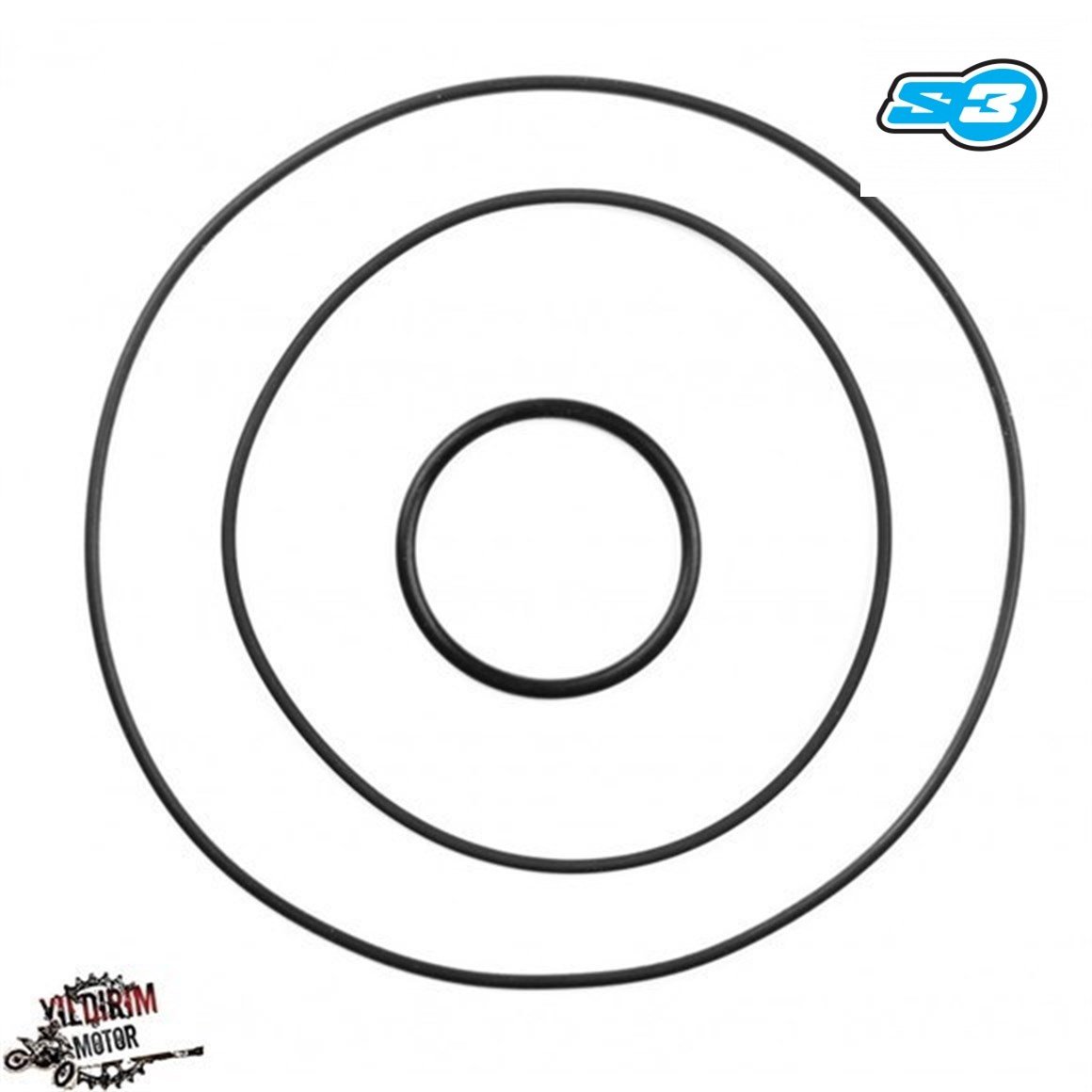 S3 GasGas EC 125 ÜST KAPAK ORİNG SETİ