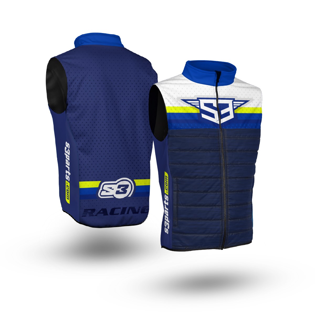 S3 GILET HYBRID YELEK MAVİ