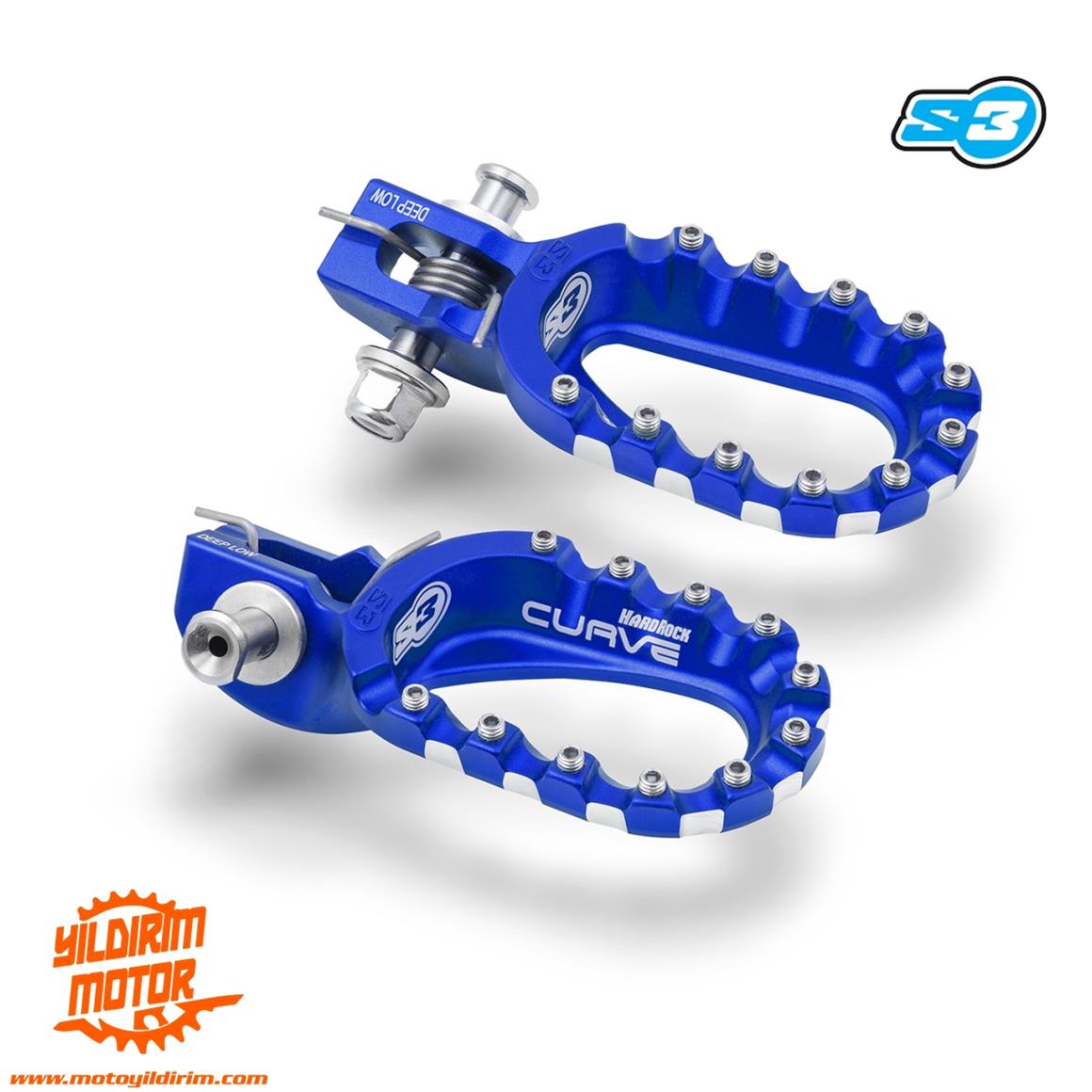 S3 Husqvarna TE FE Performans Basak Seti Açık Mavi 17-