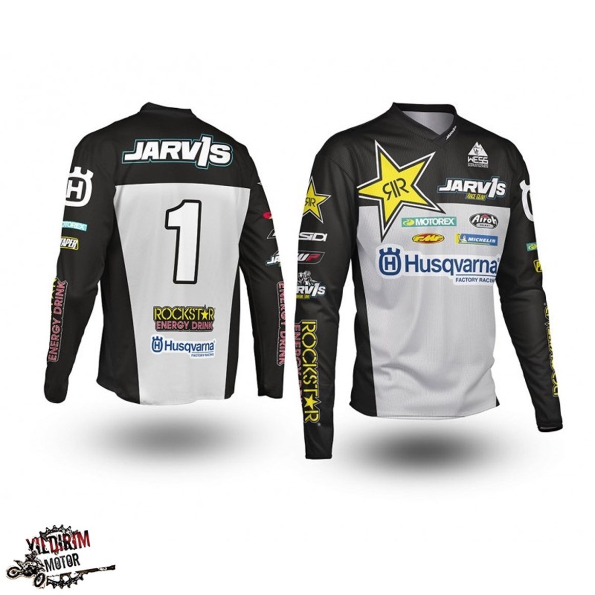S3 JARVIS JERSEY SILVER