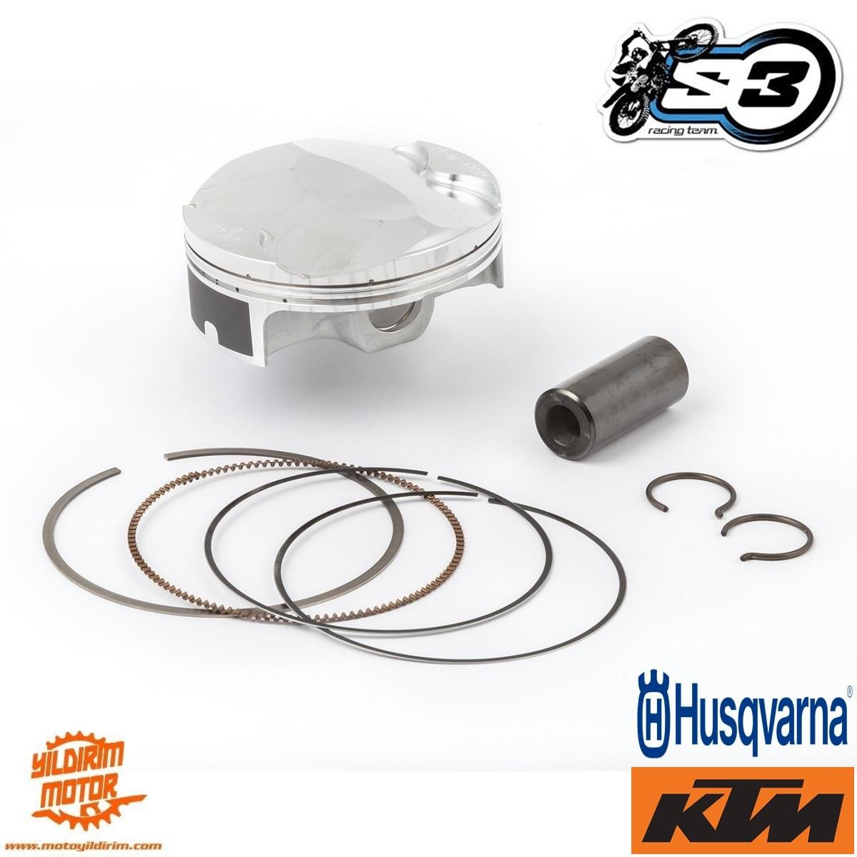 S3 KTM EXC-F B PİSTON SEKMAN SETİ 17-23