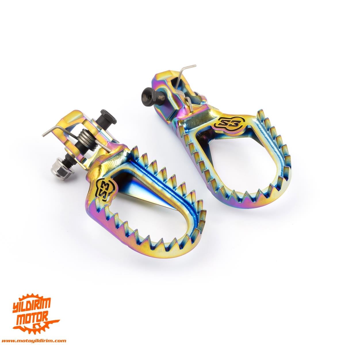 S3 KTM EXC/EXC-F TİTANYUM BASAK SETİ 2024