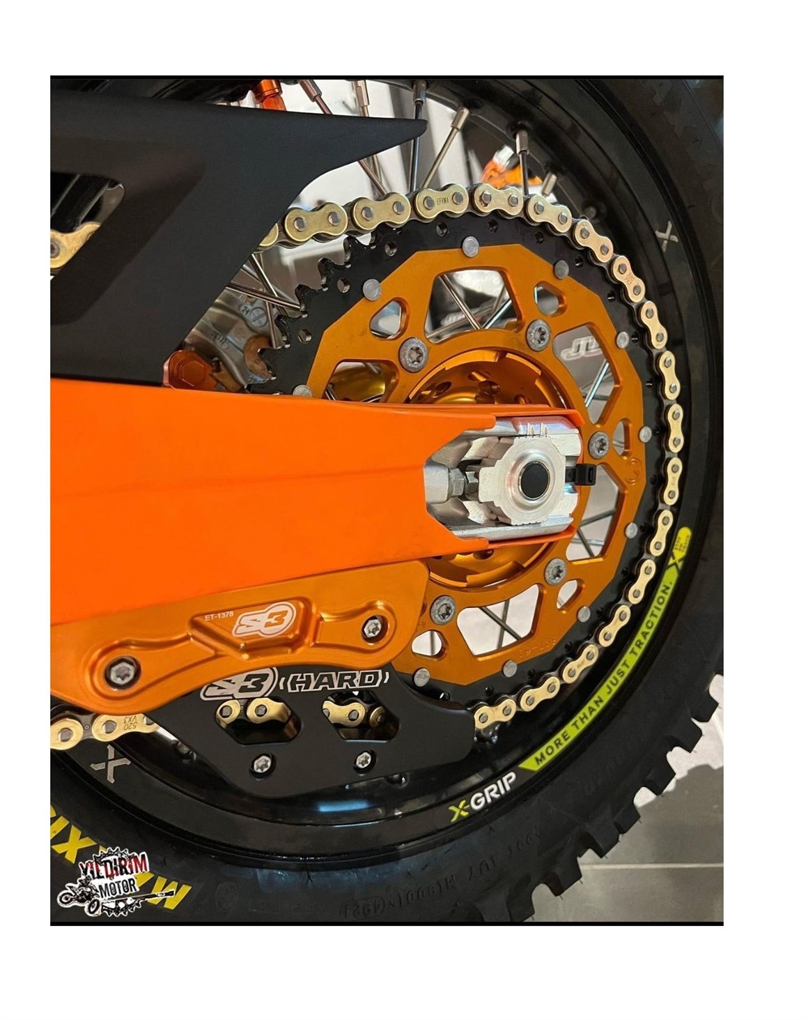 S3 KTM HUSQ GASGAS SHERCO ZİNCİR SLİDER KORUYUCU