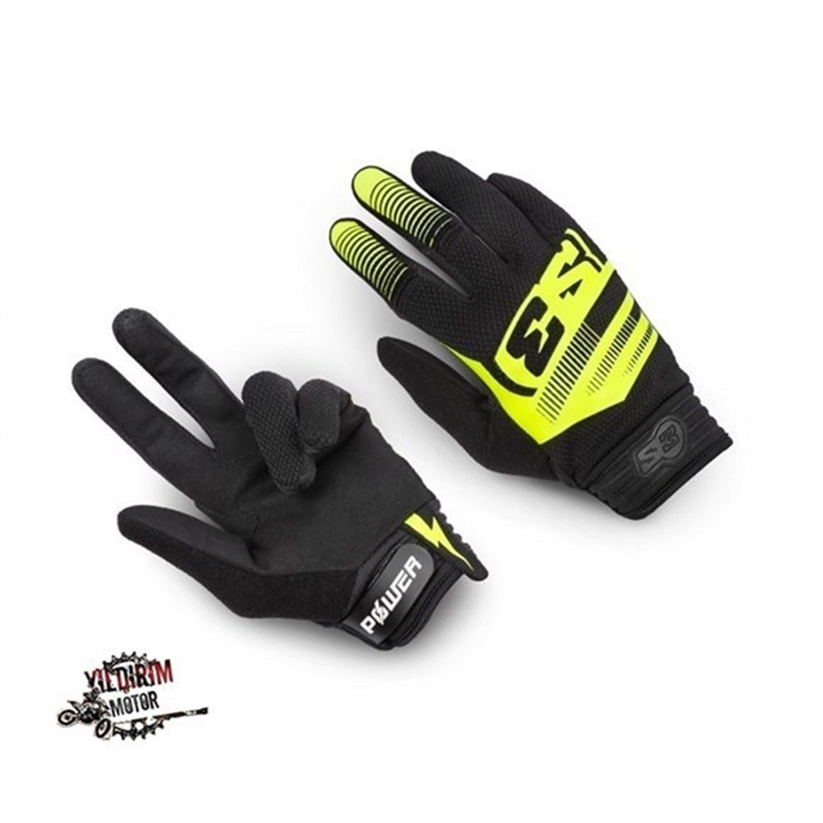 S3 POWER ELDİVEN SİYAH-SARI