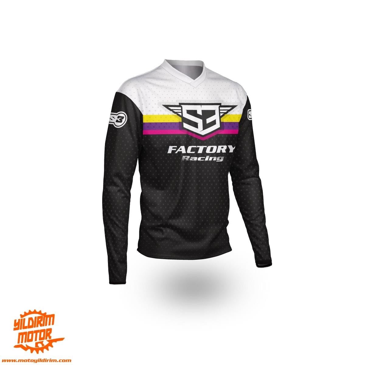 S3 SİYAH PEMBE JERSEY