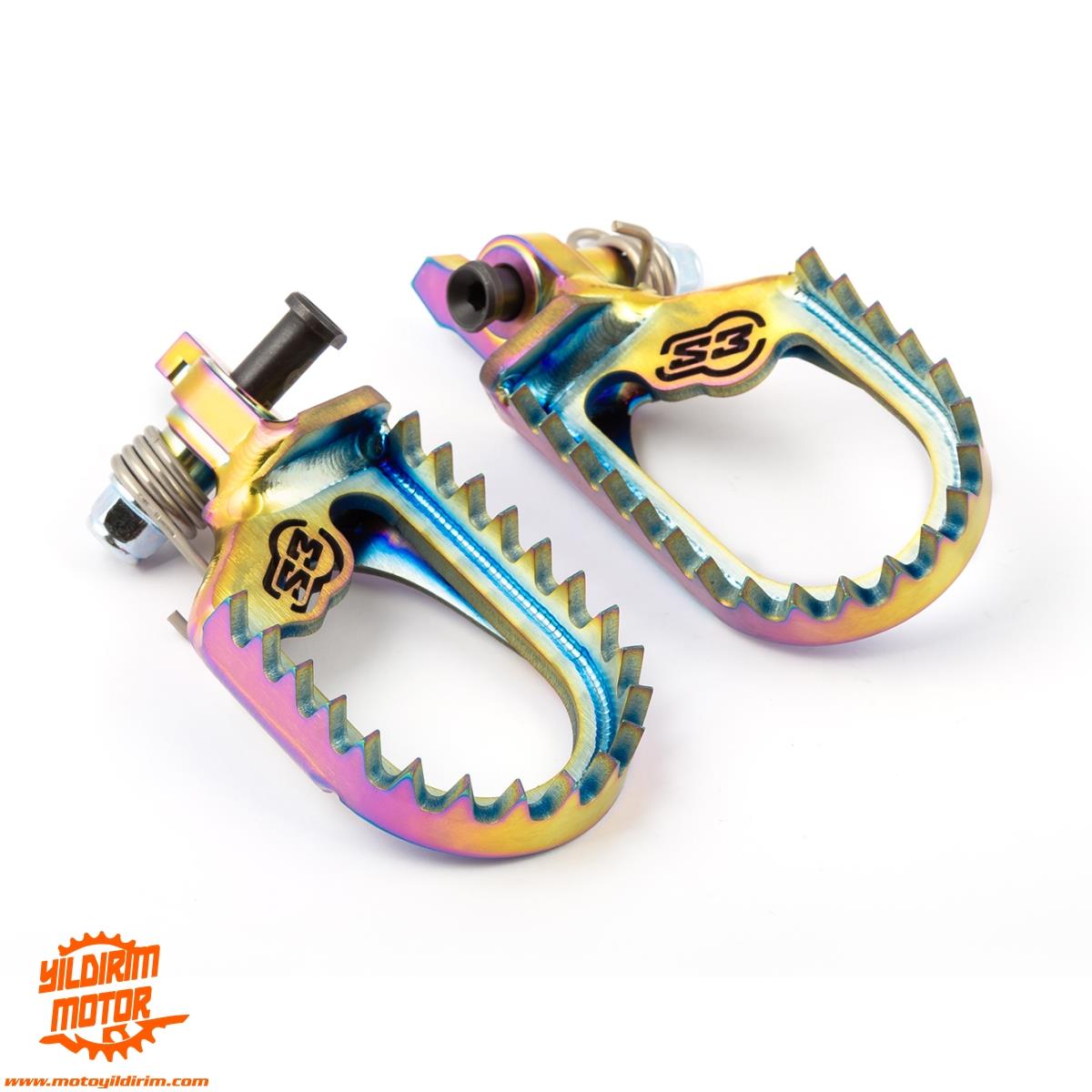 S3 YAMAHA YZ-F 250/450 TİTANYUM BASAK SETİ 23-25