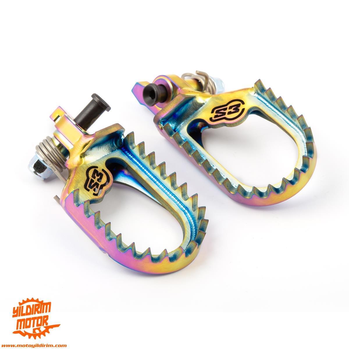 S3 YAMAHA YZ-F 250/450 TİTANYUM BASAK SETİ 23-25