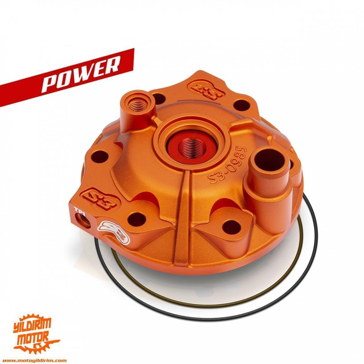S3 YUKİ Z300 POWER ÜST KAPAK TURUNCU 
