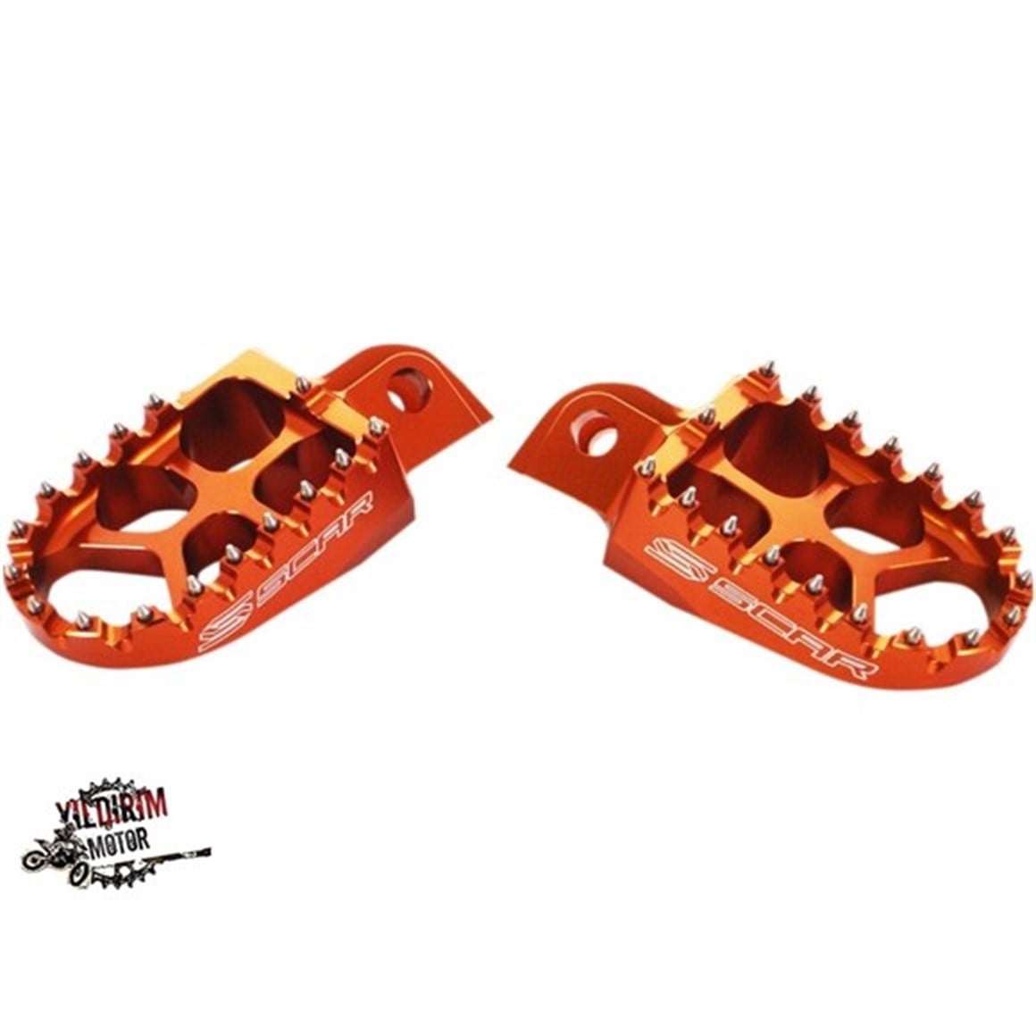 SCAR HUSQUVARNA TE/FE KTM EXC / EXC-F/ SX MODELLERİ BASAK SETİ ORANCE