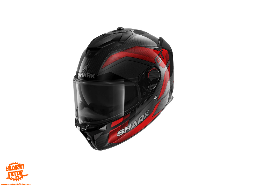 SHARK SPARTAN GT PRO RITMO CARBON KAPALI KASK 