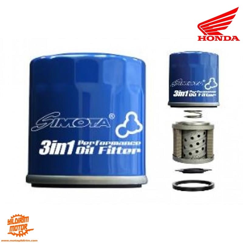 SİMOTA  Honda Modeller Performans Atom Yağ Filtresi