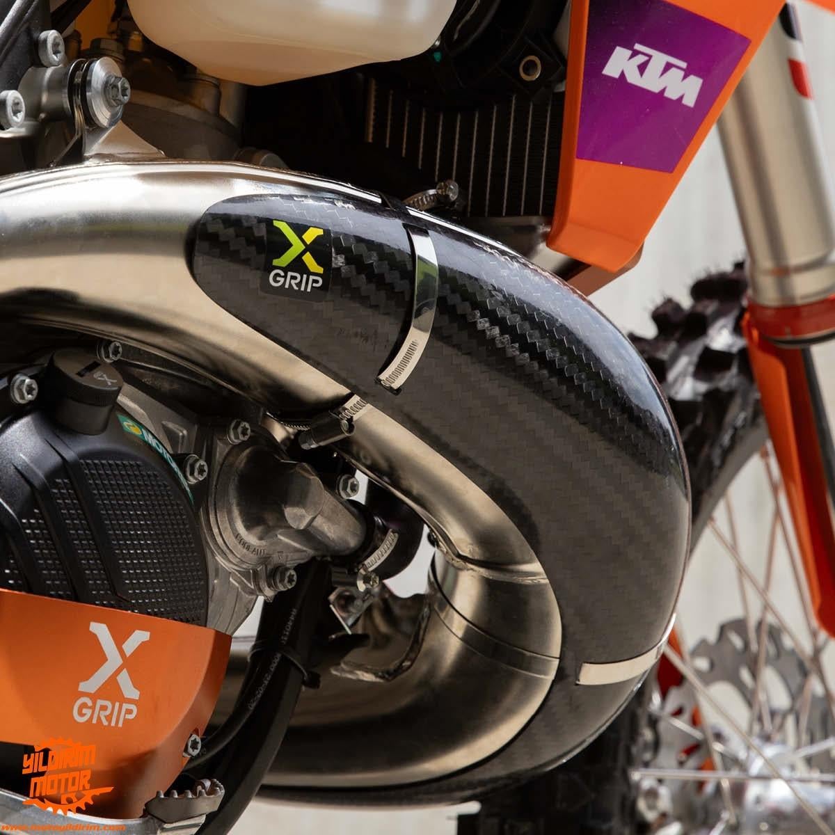 X-GRIP KTM HUSQ GASGAS SALYANGOZ KORUMA KARBON 2024
