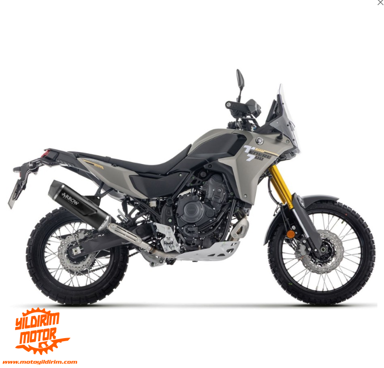 YAMAHA TENERE 700 2025 RACE EVO ALUMINYUM ARROW EGZOZ
