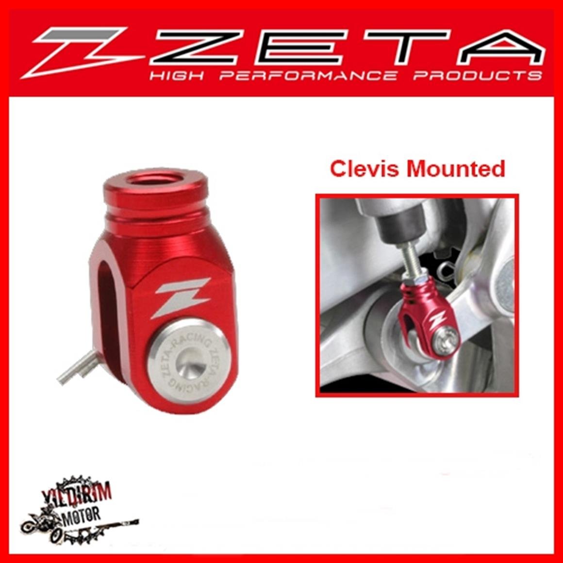 ZETA HONDA CR/CRF ARKA FREN POMPA KELEPÇESİ