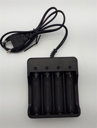 18650 4lü Charger Şarj İstasyonu