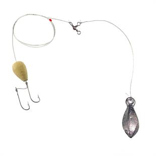 2 iğneli Çelik Telli Fosforlu Şamandıralı Çinekop ve Lüfer Takımı 50 Gr