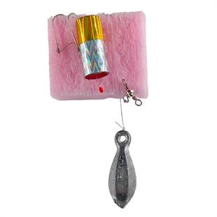 2 iğneli Çelik Telli EVA Şamandıralı Çinekop ve Lüfer Takımı 50 Gr