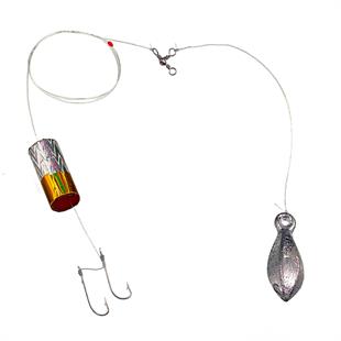 2 iğneli Çelik Telli EVA Şamandıralı Çinekop ve Lüfer Takımı 50 Gr