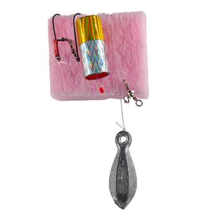 2 iğneli Zincirli EVA Şamandıralı Çinekop ve Lüfer Takımı 50 Gr