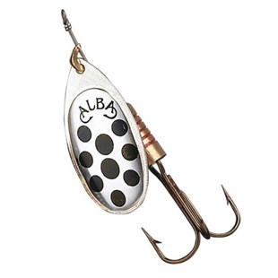 AlbaStar 202 Rems Döner Olta Kaşığı Beyaz 13 Gr ( No: 5 )