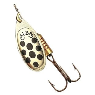 AlbaStar 202 Rems Döner Olta Kaşığı Sarı 13 Gr ( No: 5 )