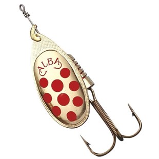 AlbaStar 202 Rems Döner Olta Kaşığı Sarı 9 Gr ( No: 4 )