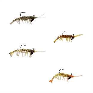 Albastar Gamba Silikon Karides 7.62 Cm  6.5 Gr 