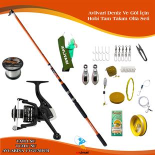 Apache 360 Cm 250 Gr Superx 5000 14 BB Tam Takım Hobi Deniz Ve Göl Olta Seti