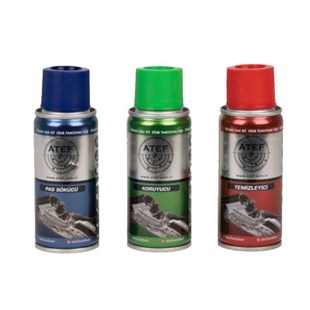 Atef 3 Lü Bakım Seti (Silah Yağı) 